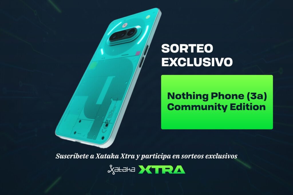 Panel de configuración para participar en el sorteo de un Nothing Phone (3a) en la web de Xataka Xtra.