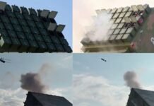 La metamorfosis técnica del enjambre de drones autónomos Lanzamiento masivo de un enjambre de drones autónomos chinos desde un vehículo especializado con coordinación algorítmica.