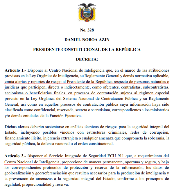 Decreto Presidencial 