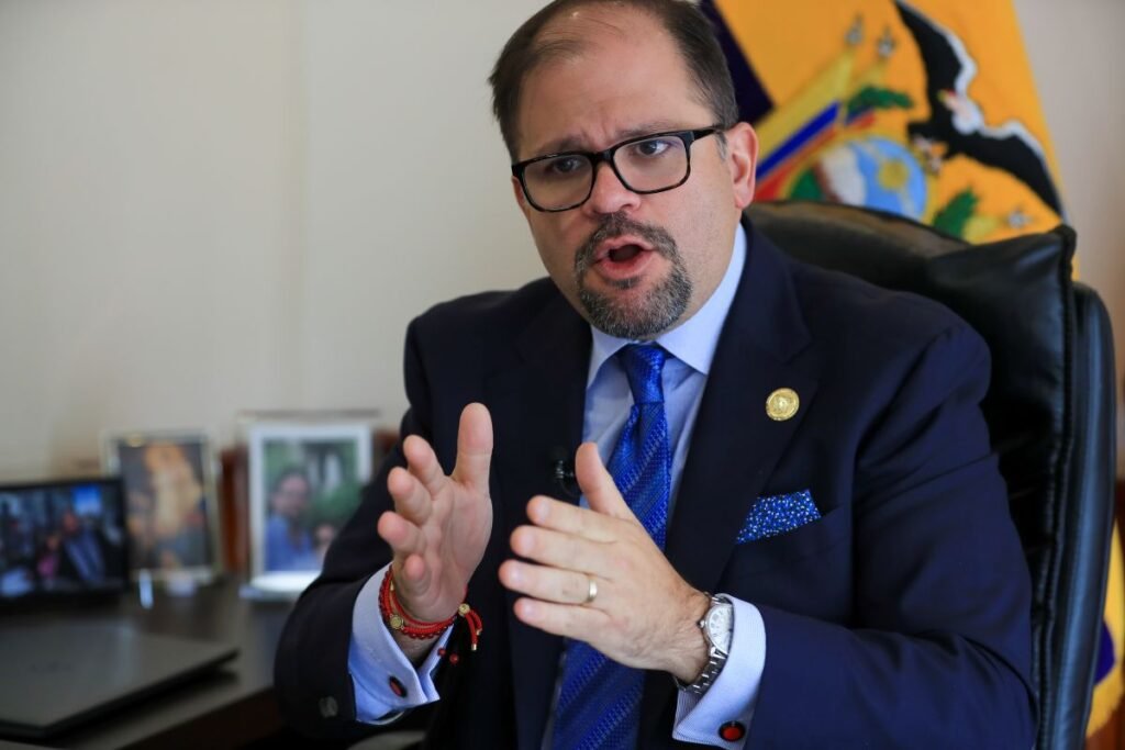 Cooperación con Estados Unidos será indefinida según el ministro del Interior en estrategia contra el crimen en Ecuador
