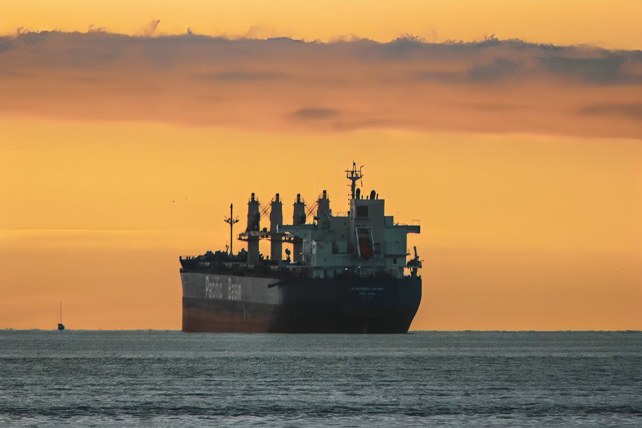 Refinería de petróleo en China con columnas de humo al amanecer — China prohíbe exportaciones de gasolina y diésel