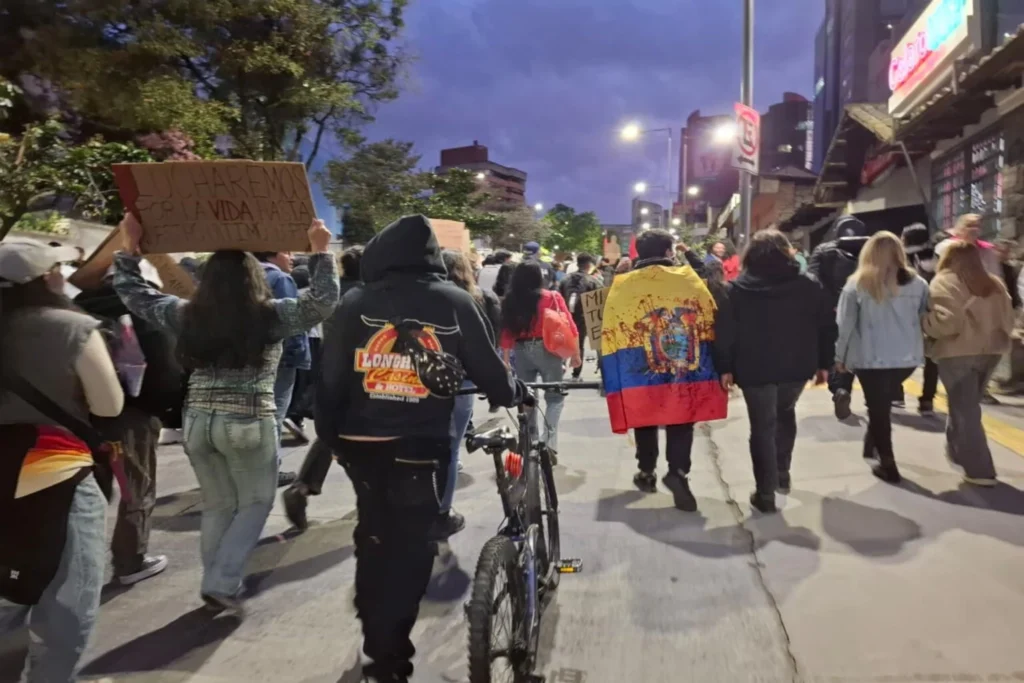 Marcha en contra del Gobierno