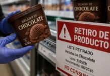 Arcsa retira lote de helado de chocolate por presencia de bacteria Listeria Arcsa