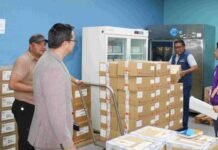 Entrega de factores de coagulación en el Hospital Teófilo Dávila Lote de factores de coagulación entregado al Hospital Teófilo Dávila en Machala para atención de pacientes con hemofilia