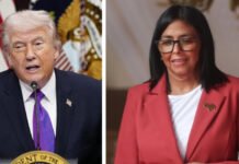 Declaraciones de Donald Trump sobre el intercambio energético bilateral Labores de búsqueda y rescate entre los escombros en La Guaira tras los sismos, en medio de la cooperación internacional.