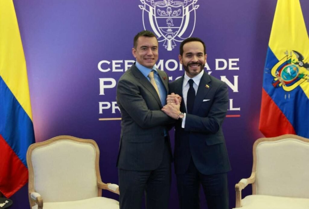 El presidente de Ecuador, Daniel Noboa, mostró su solidaridad y anunció apoyo tras el terremoto que afectó a Colombia el 10 de agosto de 2026.