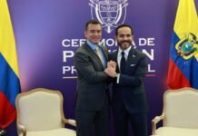 Solidaridad y ayuda de Ecuador ante el sismo: palabras de Daniel Noboa sobre el terremoto en Colombia El presidente de Ecuador, Daniel Noboa, mostró su solidaridad y anunció apoyo tras el terremoto que afectó a Colombia el 10 de agosto de 2026.
