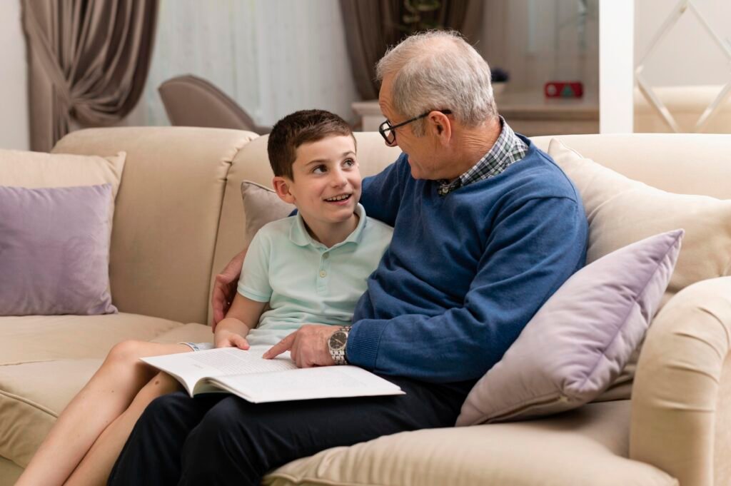 comunicación con los abuelos