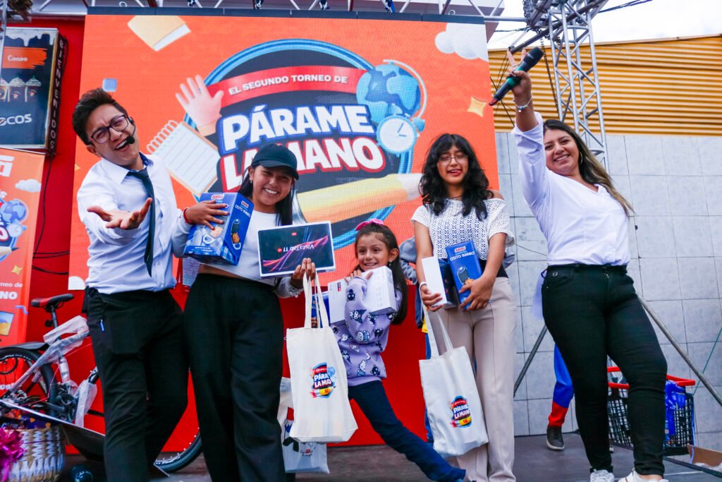 regreso a clases, Almacenes Tia, Parame la Mano, juegos tradicionales, Quito, Tia Solanda, kits escolares, region Sierra, estimulacion cognitiva, educacion Ecuador