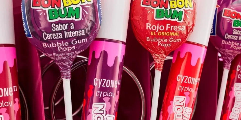 Edición limitada Cyzone y Bon Bon Bum™ — labiales con aroma y sabor a fresa, diseño colorido e irreverente para la Generación Z