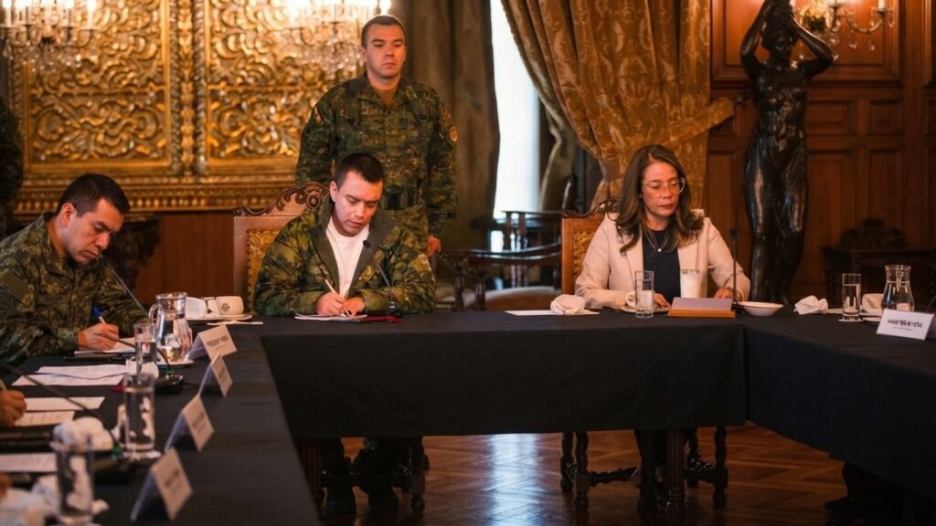 Conoce los cambios en el gabinete de Daniel Noboa este 28 de septiembre de 2026. Diana Ramírez asume el Ministerio de Trabajo