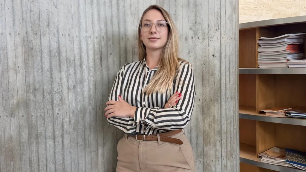 Anna Norata, arquitecta ecuatoriana que trabaja para la Unesco en París