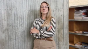 Anna Norata, arquitecta ecuatoriana que trabaja para la Unesco en París