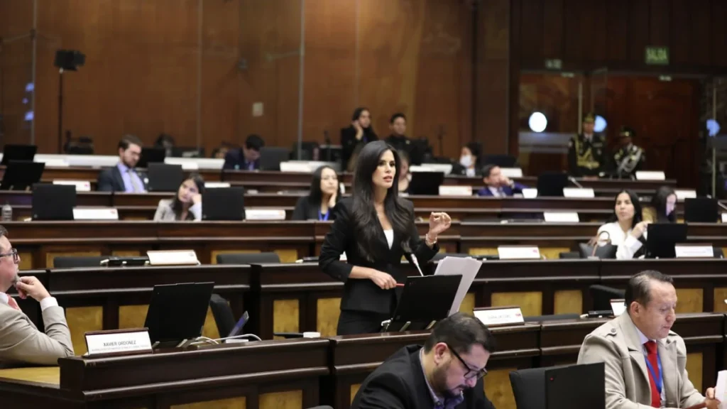 Sesión del Pleno de la Asamblea Nacional del Ecuador