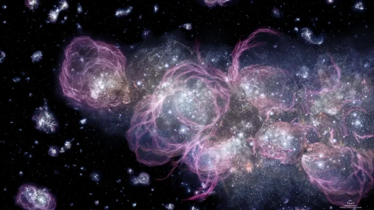 Nacimiento de estrellas masivas en el universo temprano observado por telescopios