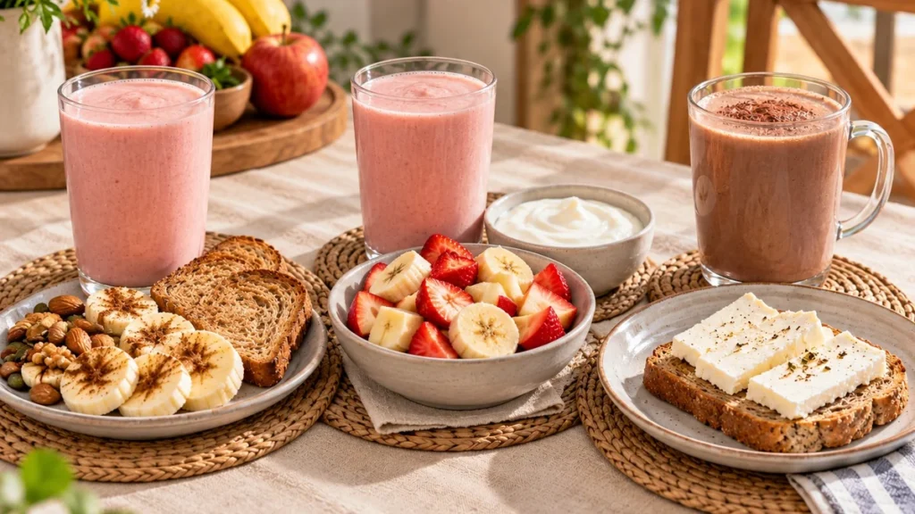 Colada de avena Deliavena YA lista para el desayuno de niños en edad escolar