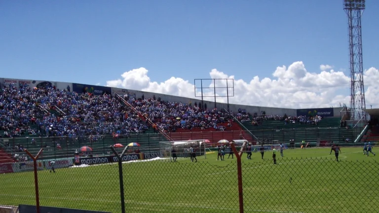 Estadio Bellavista de Ambato donde Macará disputó su encuentro por LigaPro