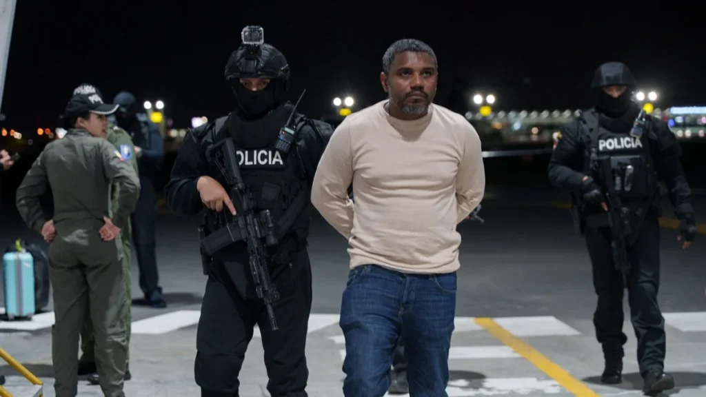 Guido Fernando Rodríguez Vargas, alias 'Comandante 7', tras su expulsión de Colombia