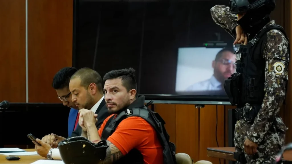 Daniel Salcedo en proceso judicial de extradición