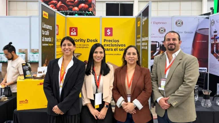 Presentación sobre logística de exportación de café de especialidad