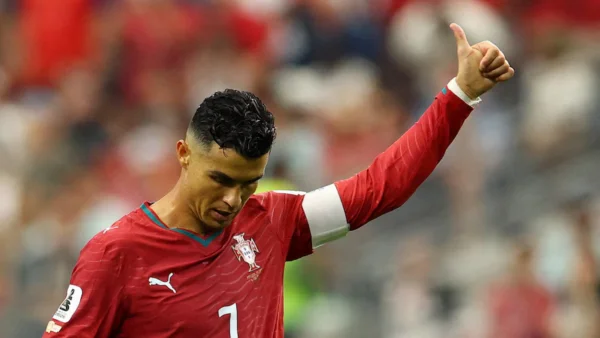 Cristiano Ronaldo durante declaraciones sobre su retiro