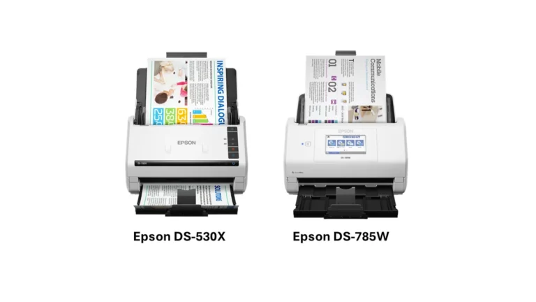 Escáneres documentales Epson DS-530X y DS-785W en funcionamiento