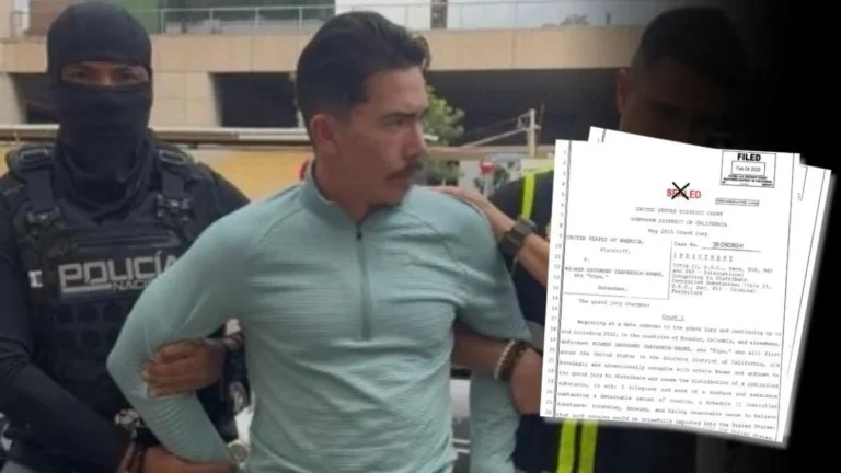 Wilmer Chavarría alias Pipo procesado en corte de California