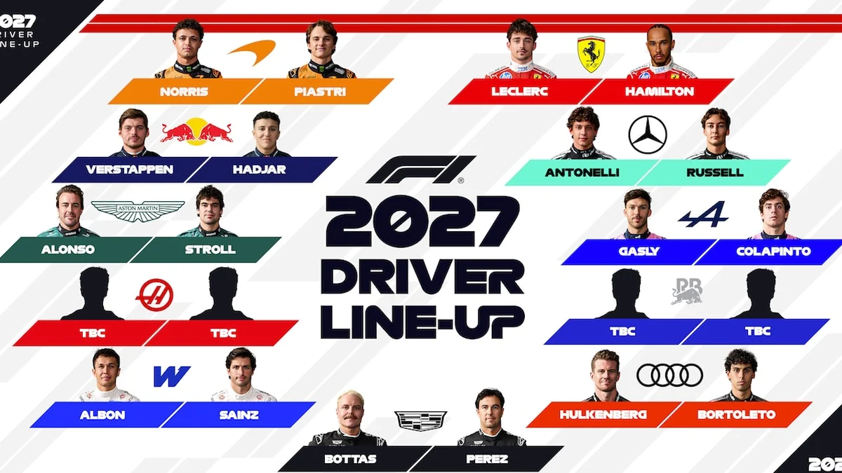Piloto de Fórmula 1 Esteban Ocon en paddock