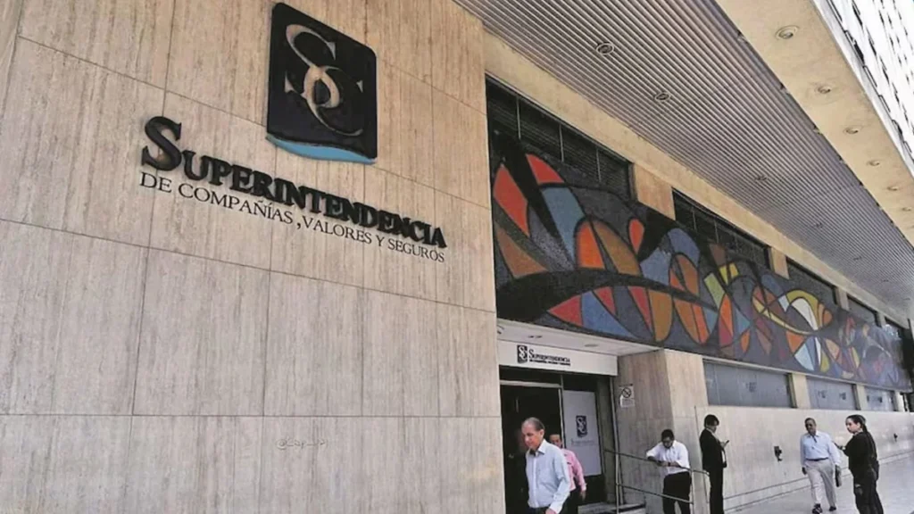 Fachada de oficinas de la Superintendencia de Compañías