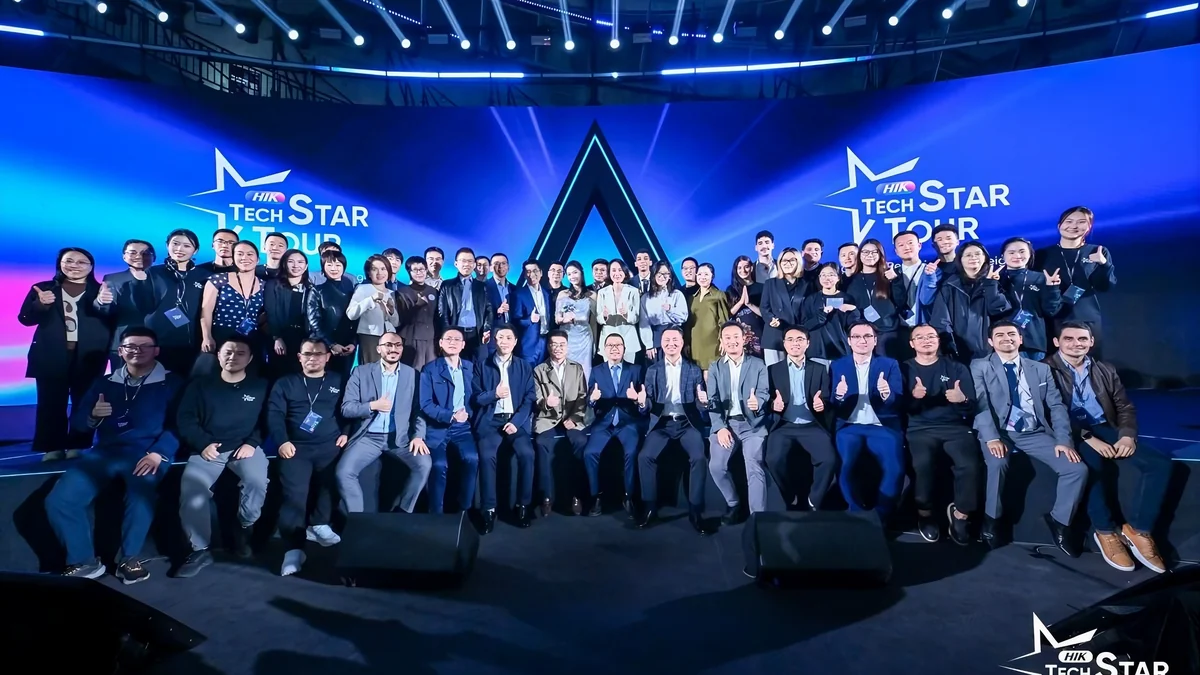 Profesionales de seguridad electrónica reconocidos en HikTech Star