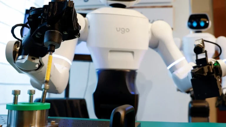 Robot humanoide en Tokio Japón