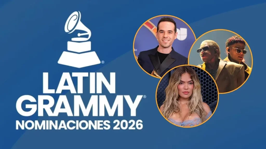 Nominados para los Latin Grammy 2026