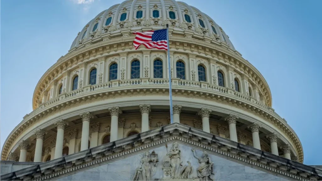 Edificio del Capitolio de los Estados Unidos en Washington D.C.