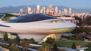 Edificio del Museo Lucas de Arte Narrativo en Los Ángeles