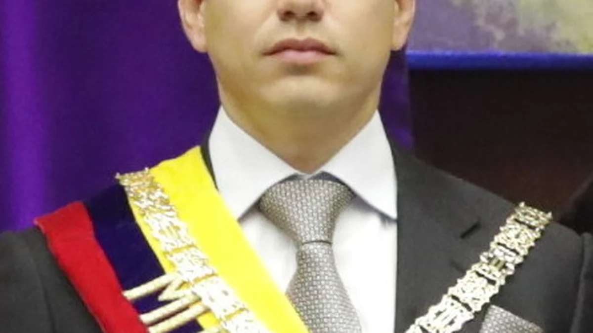 Presidente Daniel Noboa en un evento oficial