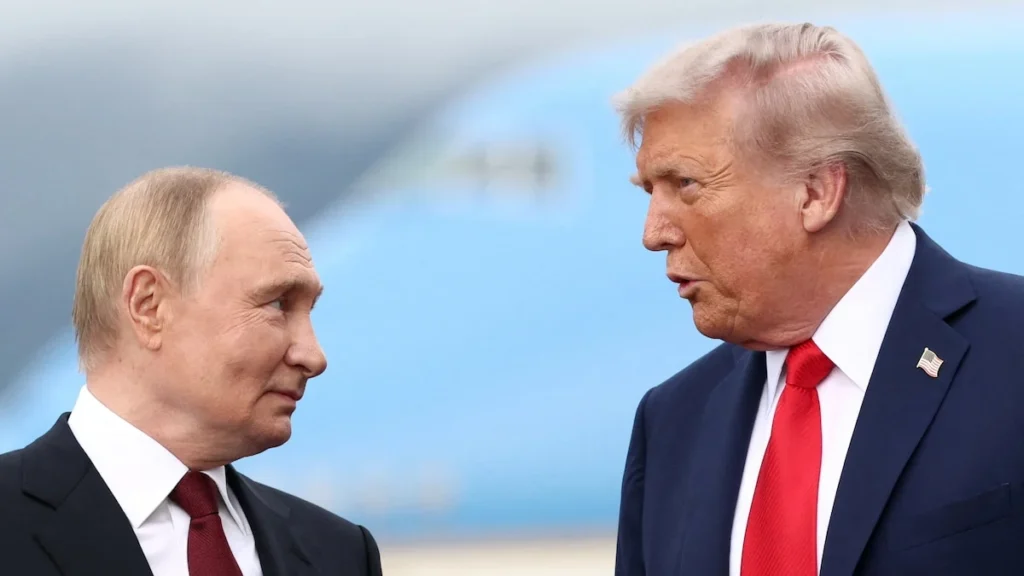 Vladimir Putin y Donald Trump en encuentro bilateral