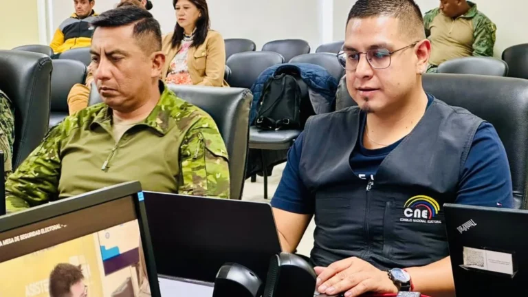 Operativo de seguridad de las Fuerzas Armadas y la Policía Nacional para las elecciones