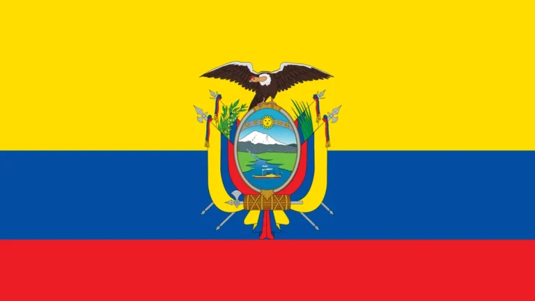 Bandera de Ecuador, país que representa Shyare Andrade en el Miss Grand International 2026