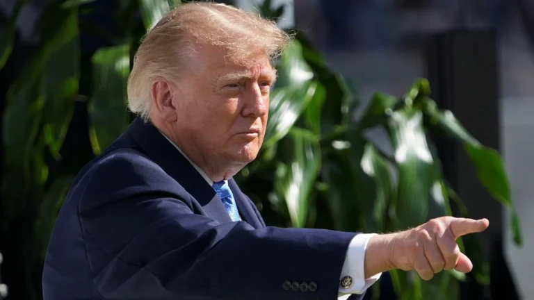 Donald Trump en anuncio oficial de gasoducto