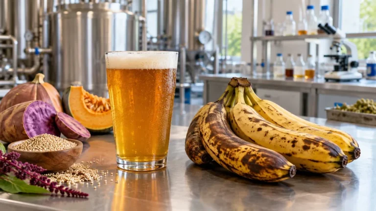 Cerveza elaborada con plátano y camote en el laboratorio de la UNAM