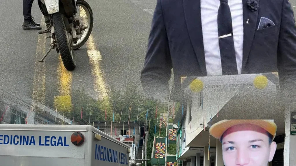 Personal de Criminalística acordonando una escena del crimen en las calles de Quevedo