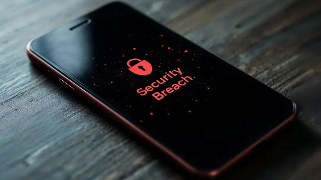 Teléfono inteligente afectado por malware oculto Midnight Mimosa