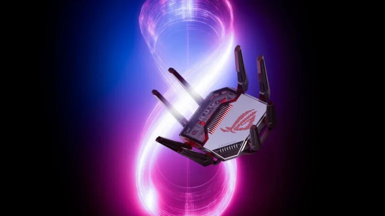 Asus router gaming WiFi 8 puertos 10G conectividad redes