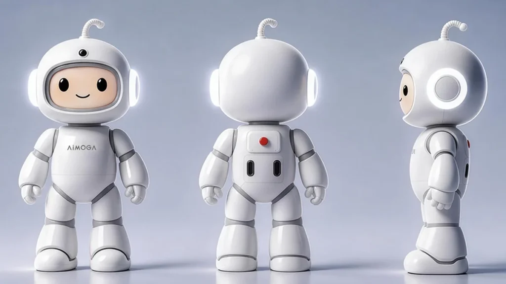 Robot humanoide desarrollado por fabricante automotriz en feria tecnológica