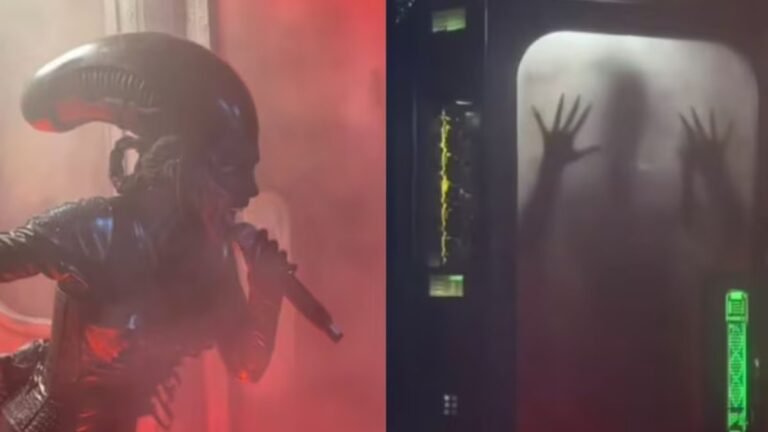 Belinda impacta vestida de Xenomorfo de Alien en su fiesta Beliween