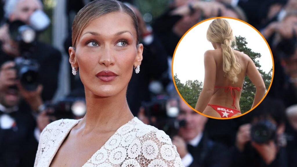 Bella Hadid festeja su cumpleaños 30 con bikini personalizado