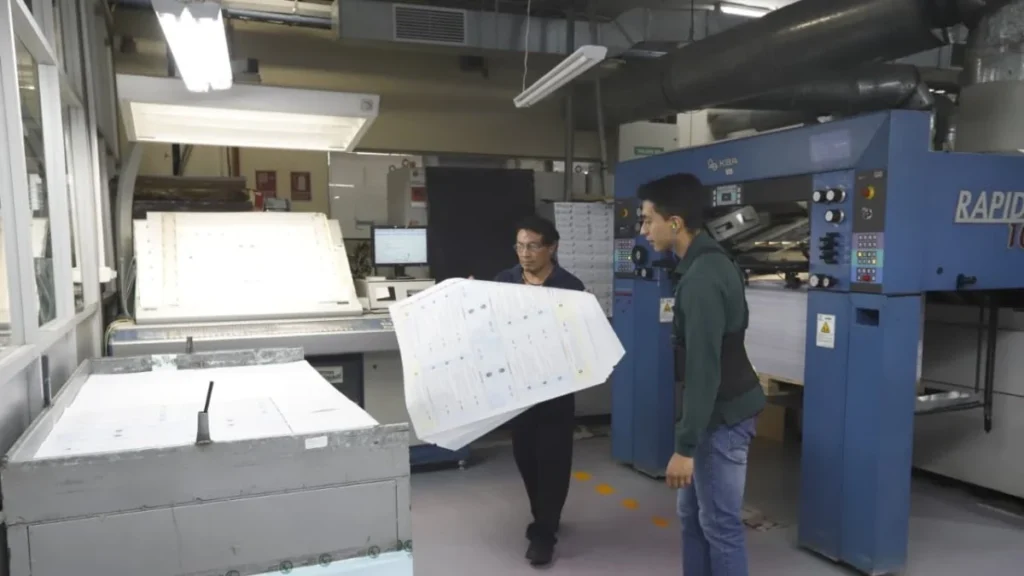 Papeletas y material electoral del CNE para comicios