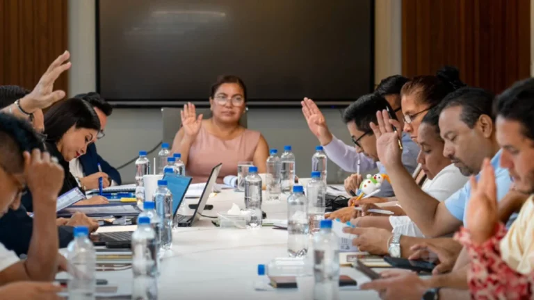 Sesión del Concejo Cantonal de Machala con ediles