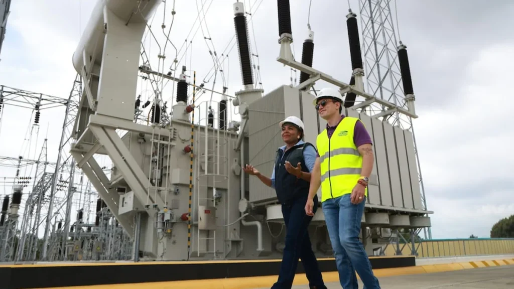 Subestación eléctrica industrial de alta tensión en Guayaquil