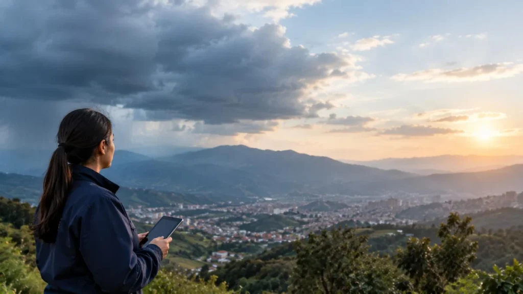 Condiciones atmosféricas cambiantes en Ecuador ante El Niño